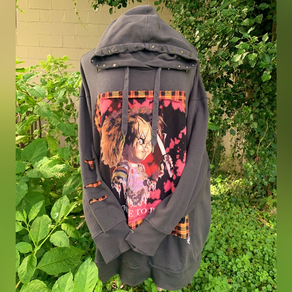 SOLD Custom XXXL Chucky hoodie 🩸